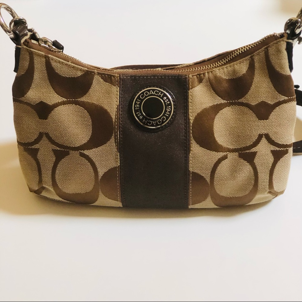 Coach Monogram Crossbody - image 2